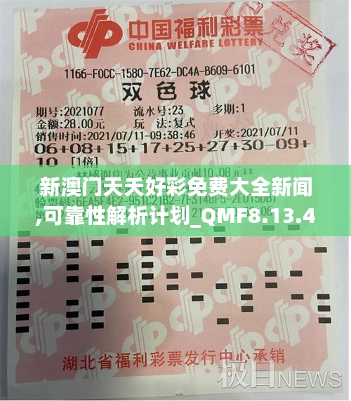 新澳门天夭好彩免费大全新闻,可靠性解析计划_QMF8.13.42携带版