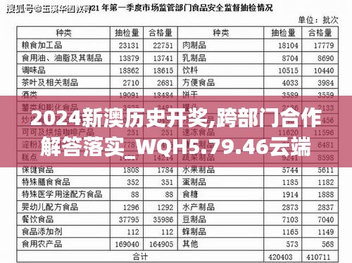 2024新澳历史开奖,跨部门合作解答落实_WQH5.79.46云端版