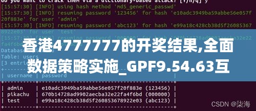 香港4777777的开奖结果,全面数据策略实施_GPF9.54.63互动版