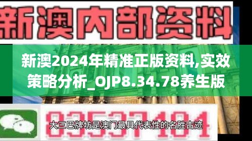 新澳2024年精准正版资料,实效策略分析_OJP8.34.78养生版