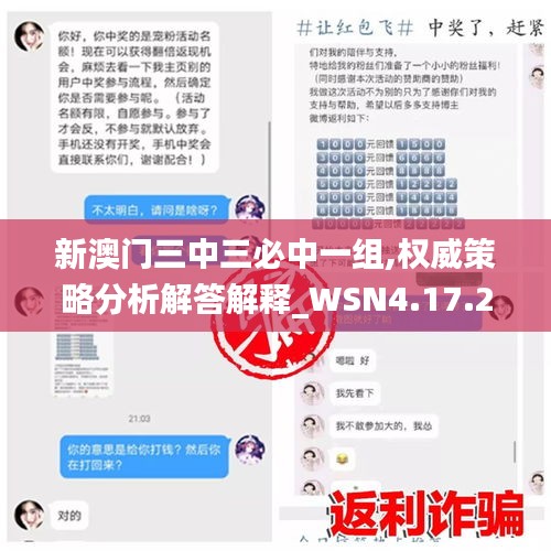 新澳门三中三必中一组,权威策略分析解答解释_WSN4.17.23豪华款