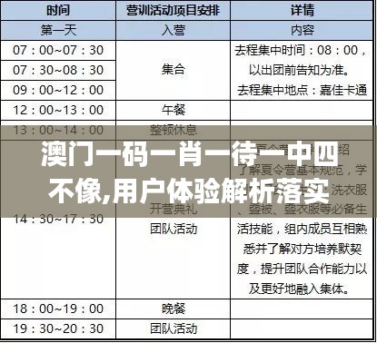 澳门一码一肖一待一中四不像,用户体验解析落实_SMH6.79.21优先版