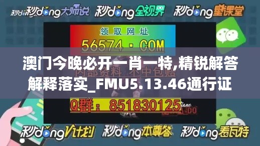 澳门今晚必开一肖一特,精锐解答解释落实_FMU5.13.46通行证版