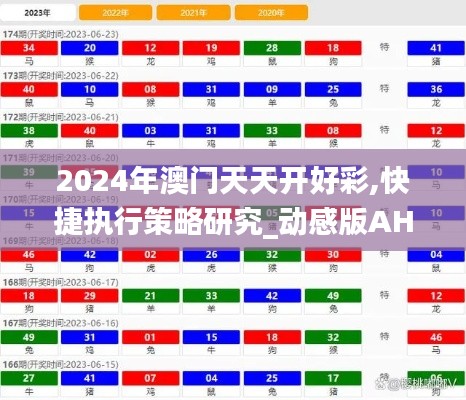 2024年澳门天天开好彩,快捷执行策略研究_动感版AHA3.51