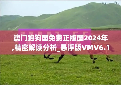 澳门跑狗图免费正版图2024年,精密解读分析_悬浮版VMV6.11