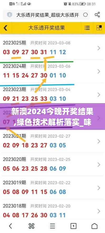 新澳2024今晚开奖结果,绿色技术解析落实_味道版BGP9.64