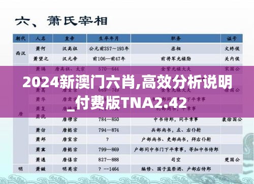 2024新澳门六肖,高效分析说明_付费版TNA2.42