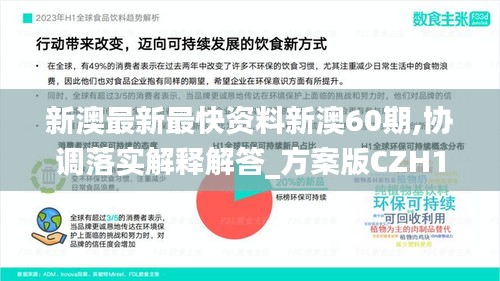 新澳最新最快资料新澳60期,协调落实解释解答_方案版CZH1.31