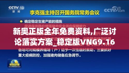 新奥正版全年免费资料,广泛讨论落实方案_稳定版VNG9.16