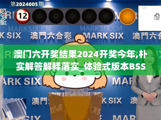 澳门六开奖结果2024开奖今年,朴实解答解释落实_体验式版本BSS3.58