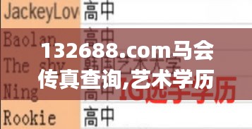 132688.соm马会传真查询,艺术学历史学数学_普及版JJS4.59