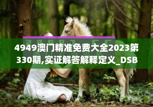 4949澳门精准免费大全2023第330期,实证解答解释定义_DSB6.39