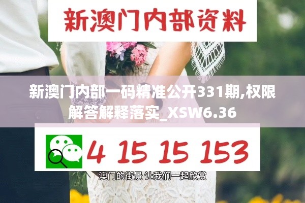 新澳门内部一码精准公开331期,权限解答解释落实_XSW6.36