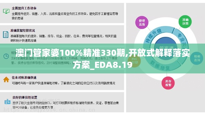 澳门管家婆100%精准330期,开放式解释落实方案_EDA8.19