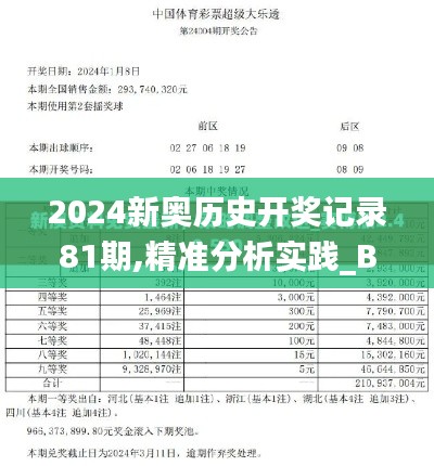 2024新奥历史开奖记录81期,精准分析实践_BAV15.52