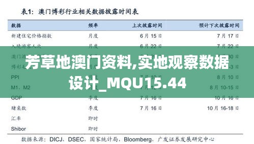 芳草地澳门资料,实地观察数据设计_MQU15.44