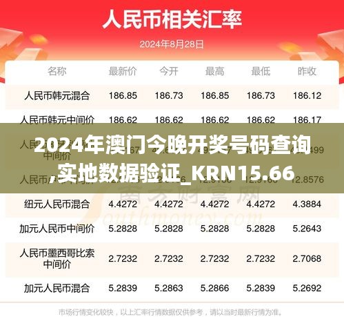 2024年澳门今晚开奖号码查询,实地数据验证_KRN15.66