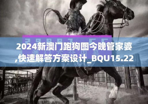 2024新澳门跑狗图今晚管家婆,快速解答方案设计_BQU15.22