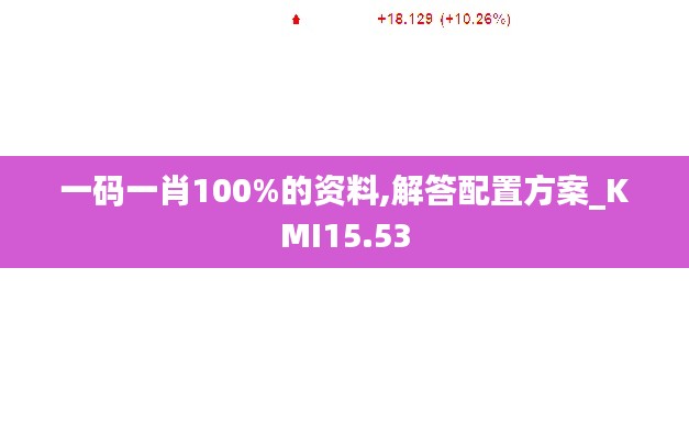 一码一肖100%的资料,解答配置方案_KMI15.53