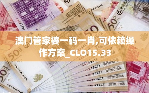 澳门管家婆一码一肖,可依赖操作方案_CLO15.33