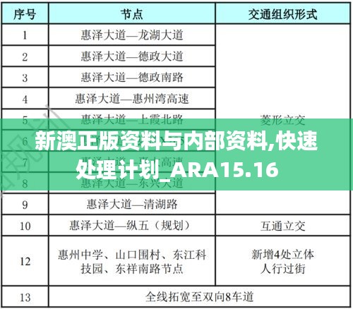 新澳正版资料与内部资料,快速处理计划_ARA15.16