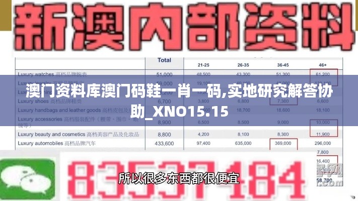 澳门资料库澳门码鞋一肖一码,实地研究解答协助_XNO15.15