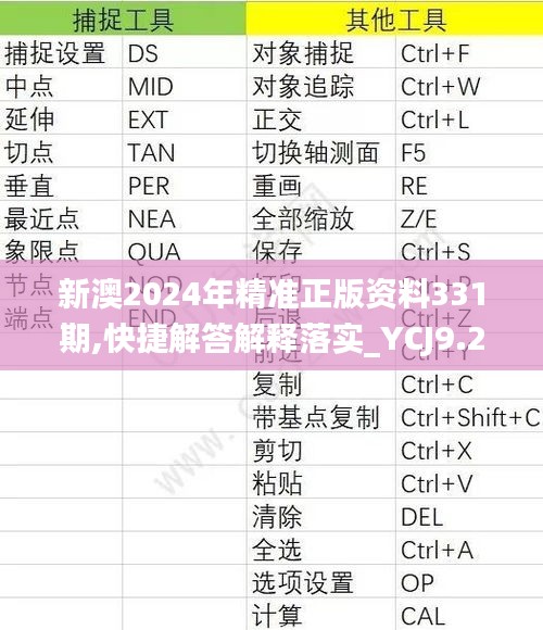 新澳2024年精准正版资料331期,快捷解答解释落实_YCJ9.26