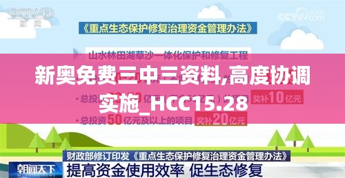 新奥免费三中三资料,高度协调实施_HCC15.28