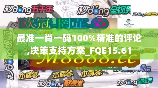 最准一肖一码100%精准的评论,决策支持方案_FQE15.61