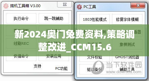 新2024奥门兔费资料,策略调整改进_CCM15.6