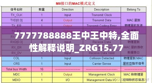 7777788888王中王中特,全面性解释说明_ZRG15.77