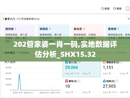 202管家婆一肖一码,实地数据评估分析_SHX15.32