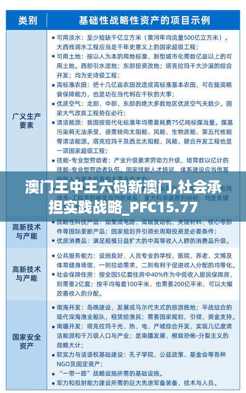 澳门王中王六码新澳门,社会承担实践战略_PFC15.77