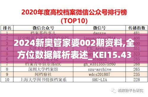 2024新奥管家婆002期资料,全方位数据解析表述_KEI15.43