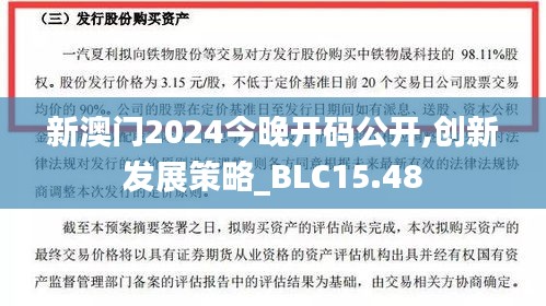 新澳门2024今晚开码公开,创新发展策略_BLC15.48