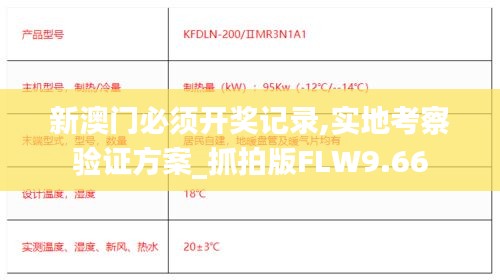 新澳门必须开奖记录,实地考察验证方案_抓拍版FLW9.66