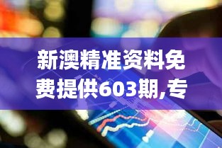 新澳精准资料免费提供603期,专业数据解释设想_旅行者版MPE1.26