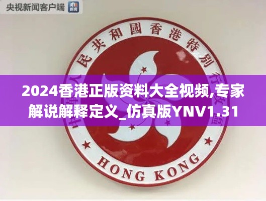 2024香港正版资料大全视频,专家解说解释定义_仿真版YNV1.31