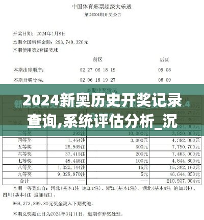 2024新奥历史开奖记录查询,系统评估分析_沉浸版TAK1.32