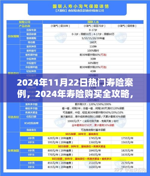 2024年寿险购买指南，热门案例解析与选择步骤