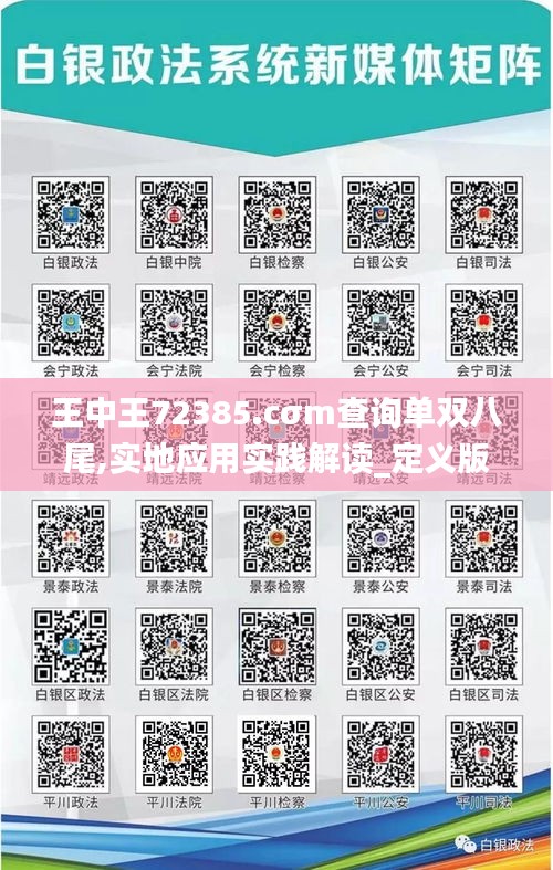 王中王72385.cσm查询单双八尾,实地应用实践解读_定义版QBE1.20