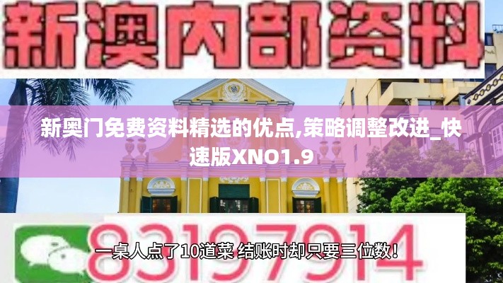 新奥门免费资料精选的优点,策略调整改进_快速版XNO1.9