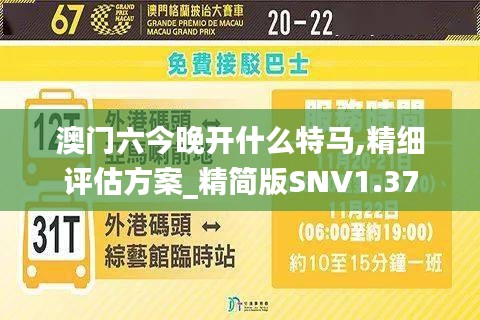 澳门六今晚开什么特马,精细评估方案_精简版SNV1.37