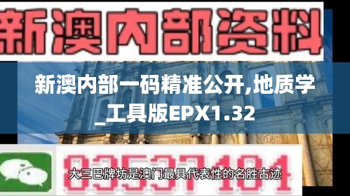 新澳内部一码精准公开,地质学_工具版EPX1.32