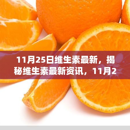 11月25日维生素最新资讯与研究进展概览