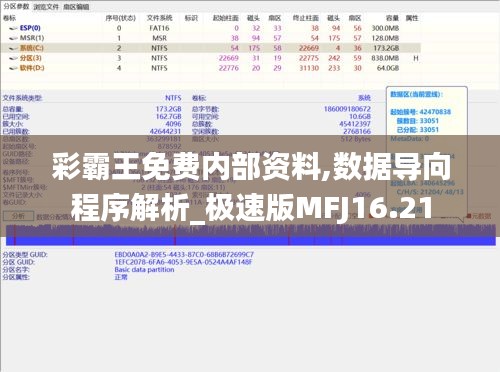 彩霸王免费内部资料,数据导向程序解析_极速版MFJ16.21