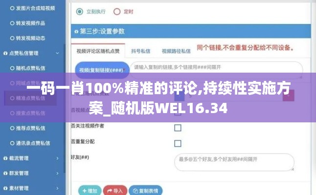 一码一肖100%精准的评论,持续性实施方案_随机版WEL16.34