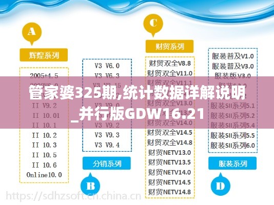 管家婆325期,统计数据详解说明_并行版GDW16.21