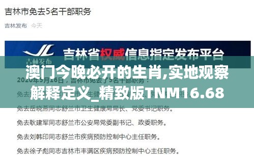 澳门今晚必开的生肖,实地观察解释定义_精致版TNM16.68