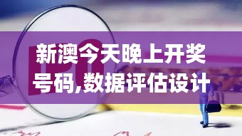 新澳今天晚上开奖号码,数据评估设计_方案版NKI13.70